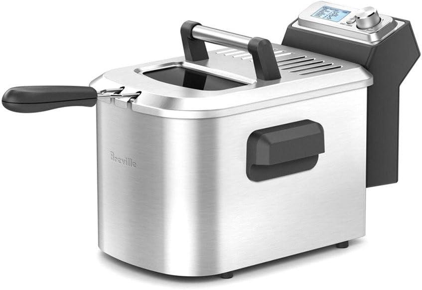 Breville Smart Fryer, 4 Quart, Brushed Stainless Steel