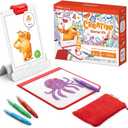 Osmo - Creative Starter Kit for iPad - 3 Educational Learning Games - Creative Drawing & Problem Solving/Early Physics - STEM Toy Gifts for Kid, Boy & Girl - Ages 5 6 7 8 9 10 (Osmo Base Included)