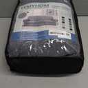 YEMYHOM Latest Checkered 4 Pieces Couch Covers for 3 Cushion Couch High Stretch Thickened Sofa Cover for Dogs Pets Elastic Slipcovers Living Room Furniture Protector (Light Gray), 71"-91"(3 Cushions)