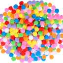 200 Pieces Pom Poms Craft, 1 Inch Craft Pompoms Soft and Fluffy Pom Poms for Crafts Pompom Balls for DIY Arts, Crafts Projects, Home Decorations(Multicolor Bulk)