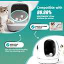 Tapioca Cat Litter, Cassava Cat Litter Odor Control Dust-Free Clumping Litter