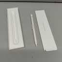 Apple Pencil Pro: Latest Model - Device Compatibility Check Required - Pixel-Perfect Precision, Tilt and Pressure Sensitivity, Ideal for Note-Taking, Drawing, and Art. Charges and Pairs Magnetically