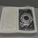 Outdoor Wall Light E26 Base Black Metal - Exterior Waterproof Lanterns with Resin Shade, Porch Sconces Wall Mount Lighting Brightens to Garage,Patio,Front Door (Bulb not Included)