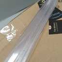 2-Pack Butecare Frameless Shower Door Bottom Seal for Glass Doors Stop Shower Leaks and Create a Water Barrier (1/2 x 39)