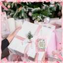 3 x Yeaqee 120 Pcs Nutcracker Christmas Gift Tags with String Holiday Paper Name Tags Nutcracker Favor Hanging Labels for DIY Xmas Present Wrapping Party Decorations (Watercolor)