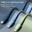 3 x Apple MFi Certified 6Pack iPhone Charger - 3/3/6/6/6/10 FT Lightning Cable USB High Speed Nylon Braided Fast Charging Cord Compatible for iPhone 14/13/12/11 Pro Max/XS MAX/XR/XS/X/8/7/6 Plus