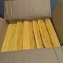 Yeaqee 150 Pack Plastic Folders with Prongs Heavy Duty Plastic 2 Pocket Folder with 3 Prongs, Business Card Slot for Back to School Office Home 11.6 x 9.5 Inch (Yellow)