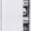 VEVOR Access Panel for Drywall, 25.3 x 17.2 in Galvanized Steel Access Door, Easy Install Hinged Service Panel with Screwdriver Latch, for Ceiling Plumbing Electrical, 16.4 x 24.4 in Cutout Size White