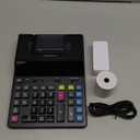 CATIGA 12 Digit Thermal Printing Calculator with Tape Print Out, InkFree Adding Machine, 5X Faster Quite at 8.0 LPS, Extra Large Fluorescent Display, Tax Calculation with Clock and Calendar, SP2401