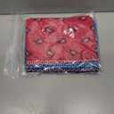 2 x Sosun 22x22 Bandana, Face Mask, Square Scarf, Headwear, Multipacks Made From 100% Cotton (Black, Black/Turquoise/Black/Pink)