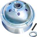 BRIDOIF Comet 780 Series Go-Kart Driver Clutch 1" Bore 1/4" Keyway, for Taking a 1 3/16-1 1/4" Wide Belt 4 Cycle Engines, Replace# 302405A (Silver)