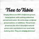 Early California Simply Olives Green Ripe Pitted Olives, Pack of 12, 6 oz Cans (EXP 09/30/29)