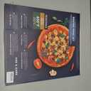 Pizza Pan - 14 Inch Nonstick Pizza Pan for Oven with Widen Handles for Cooking, Baking, and Grilling - Durable, Even Heating, Long-Lasting Kitchen Cookware (1, Black)