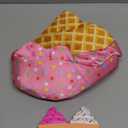 Novelty Poop/Ice Cream/Crab/Beer Mug/Pumpkin Hat and Sunglasses Halloween Accessories for Women Men Cosplay Party Decor (Bright Colors)