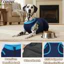 T'CHAQUE Dog Surgery Suit for Dogs After Surgery, Dog Onesie for Spay Surgery Female, Anti Licking Rear Leg Sleeve, Bodysuit for Abdominal Wounds Skin Disease,Substitute E-Collar & Cone, Gray, XL