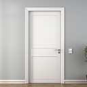 2 Set of 20" x 20" and 20" x 30" Pre-Cut Accent Wall Molding Trim Kit, Peel and Stick Premade Wainscoting Panels for Interior Decoration, Ready to Assemble Chair Rail Moulding