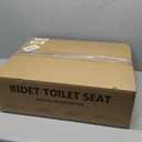 FVZ Bidet Toilet Seat Elongated Smart Heated Toilet Seat with Warm Water & Dryer, Feminine & Child Wash, Self-Clean Stainless Steel Nozzle, Adjustable Water Pressure, Slow Close Lid