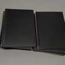 Dynta Colored Paper Spiral Notebook 6 Packs 5x7 Inches Small Journals College Ruled Durable Cover Thick Paper for School or Office, 102 Sheets/204 Pages for Students Women