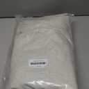 H.VERSAILTEX Linen Blackout Curtains Durable Thick Textured Linen Look 100% Blackout Patio Door Curtain Anti Rust Grommet Extra Wide Sliding Door Curtain Panel, Cobblestone, W100 x L96 inch