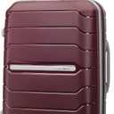 Samsonite Freeform Hardside Carry-On Luggage with Spinner Wheels - Hardshell Suitcase - TSA, Airline-Approved - Expandable Hard Shell, Smooth Rolling Wheels for Lightweight Travel - Merlot