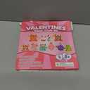 party greeting Valentine's Day Monster Craft Kits for Kids, DIY Monster Ornament Bulk Paper Decorative Kit for Preschool Home Class Game Activities