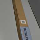 LazBlinds 1" Vinyl Mini Blinds - Cordless French Door Blinds for Privacy, Light Filtering Horizontal Shades for Front Door & Patio Sidelight, 24" W x 72" H, White