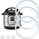 3 Pack Silicone Sealing Rings for Instant Pot 3 Qt, Inner Pot Seal Ring, Replacement Seal Gasket for Instant Pot 3 Qt, Food-Grade Silicone Sealing Rings