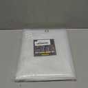 BAROSSA Design 54 inch Wide Stall Shower Curtain Liner with 3 Magnets - PEVA, Waterproof, PVC Free, Metal Grommets, Clear, 54x72