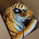 Syhood 32 Inch Large Tiger Stuffed Animal Tiger Plush Giant Tiger Toy, Suitable for Birthday Gifts