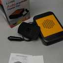 Car Heater, 200W 12V Portable Windshield Defogger and Defroster，2 in 1 Modes Fast Heating &Cooling Fanswith Cigarette Lighter Plug 360 Degree Rotary Base（Black)