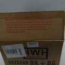 Modern 1 Light Bathroom Vanity Light Fixture, HWH Industrial Wall Sconce Lamp for Indoor Outdoor, Black Gold Finish Wall Light for Bedroom, Kitchen Sink, Above Mirror, 5HZG56B BK+BG