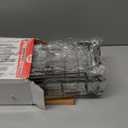 EUDELE Adhesive Shower Caddy, 5 Pack Rustproof Stainless Steel Bath Organizers With Large Capacity, No Drilling Shelves for Bathroom Storage & Home Decor (XL size, Black)