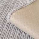vctops Soft Chenille Sofa Couch Cover Solid Color Striped Weave Textured Sectional Couch Covers Washable Anti-Slip Sofa Slipcover for Dogs Pet, 1 Piece/Not All Set (Grey,35"x82")