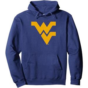 West Virginia: Primary Logo Pullover Hoodie Size S