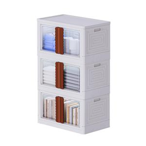 ZHIAI Storage Bins with Lids, Stackable Storage Bins closet Organizers and Storage Closet Storage, Dorm Room Essentials 3 Pack B0D8F6Q761