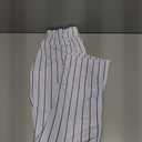 EvoShield Mens Pinstripe Open Bottom (Medium, White/Navy)