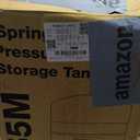 iSpring T55M 5.5 Gallon Residential Pre-Pressurized Water Storage Tank for Reverse Osmosis (RO) Systems , White