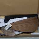 Sueuapp Floating Shelves for Wall,Solid Ash Wood Floating Wall Shelves Set of 2,Rustic Farmhouse Wooden Small Floating Wall Shelf for Living Rooms,Bedrooms,Bathrooms,Kitchen,Offices Decor,Books