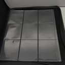 Toploader Card Binder, Oversized 9 Pocket 252 Top loaders Holder with Side-Loading Sleeves for Trading Cards in 3" x 4" Toploader