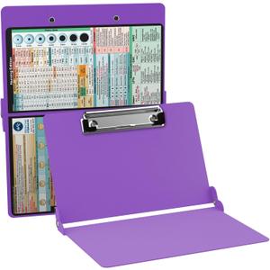 Foldable Clipboard by WhiteCoat Clipboard- Lilac - Nursing Edition Aluminum