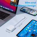 2 x USB C to SD Card Reader for iPhone 15, 104MB/s USB C 3.0 SD Card Adapter 2TB Capacity, Micro SD to Type C Adapter USB C Memory Card Reader for iPhone 15 Pro Max, MacBook, and More USB-C Devic
