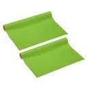 PATIKIL Leather Repair Patch, 2 Pack 10 x 24 Inch Self-Adhesive Vinyl Patch Furniture Tape Repair Kit for Sofas Couches Stools Chairs Cabinets Bags, Light Green