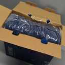 Bedsure GentleSoft Heated Blanket Electric Throw - Soft Ribbed Flannel Electric Blanket, Heating with 4 Time Settings, 6 Heat Settings, and 3 hrs Timer Auto Shut Off, Gifts for Grandma (50"x60", Navy)