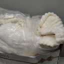 Homemate Electric Heated Blanket Twin Size - 62"x84" Heating Blanket Twin Size 1/2/4/6/8 Hours Auto-Off 10 Heat Level Over-Heat Protection Soft Flannel Sherpa ETL Certification, 10 - Cream(striped), Twin(62"x84")