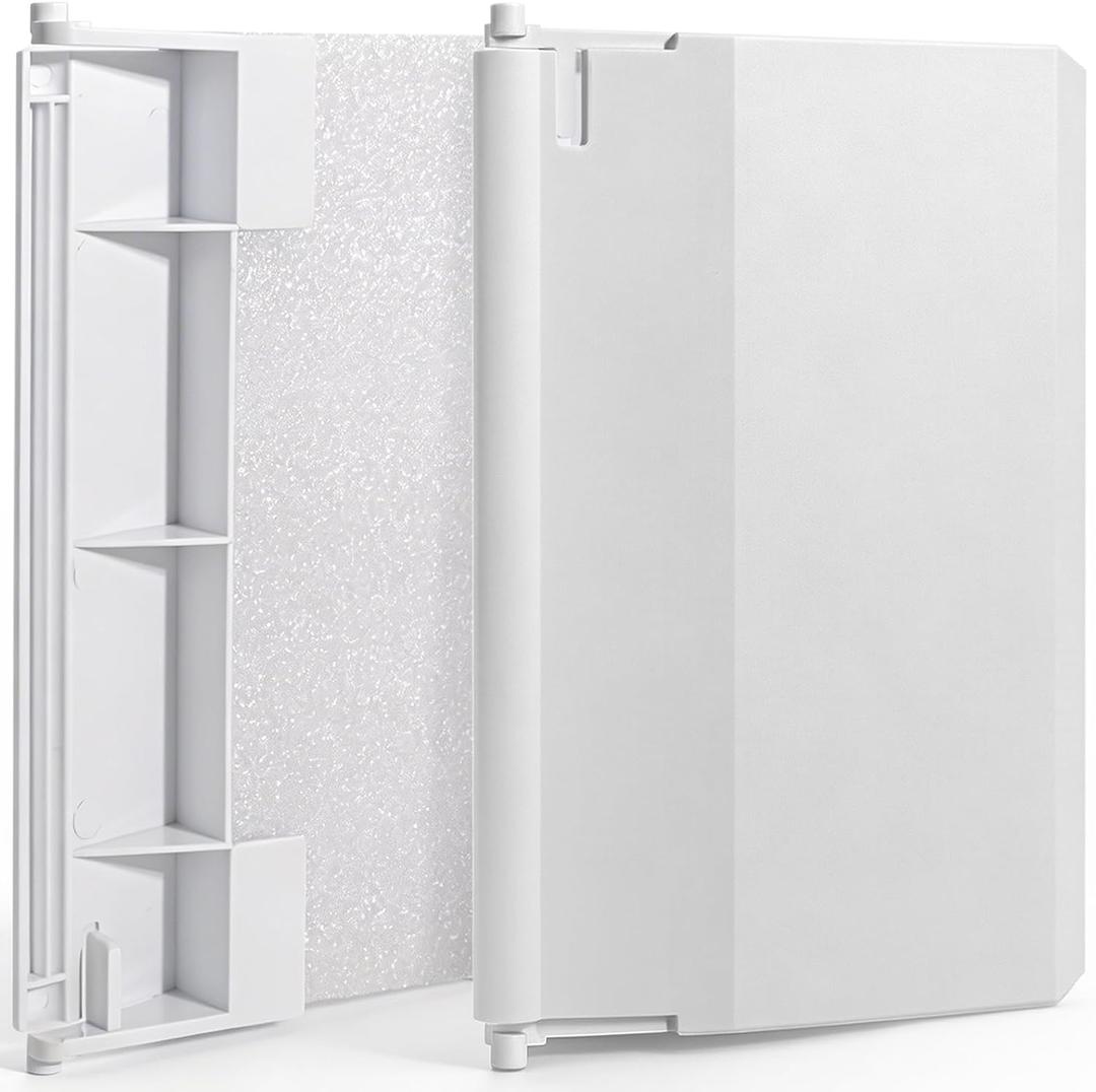 SPX1082K 2 Pack White Swimming Pool Skimmer Weir Door Assembly Kit Compatible with SP1082 SP1083 SP1084 SP1085 SP1086 SP1075 Models