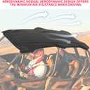 SAUTVS Sport Roof Top for Polaris RZR XP 4 1000/ XP 4 Turbo/RZR 4 900/ S 4 1000 2014-2023 Accessories, Dustproof Heavy Duty Poly 4-piece Combination Roof (4PCS, 2883074)