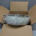 CAROTE 12Inch Nonstick Deep Frying Pan with Lid, 5.5 Qt Jumbo Cooker Saute Pan with Pour Spout, Skillet Induction Cookware, Non Stick Cooking Pan Kitchen Pan PFOA Free, White Granite