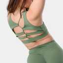 Kamo Fitness Featherlite Enhance 6" Women's Biker Shorts - No Front Seam, Soft, Butt-Lifting, High Waisted (Green, S)