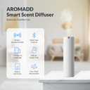 Aromadd Scent Diffuser Starter Kit Waterless Essential Oil Diffuser for Home, 1500 Sq.Ft Coverage Scent Air Machine, Smart Auto Mode Hotel Collection Diffuser with Cold Air Tech (White)