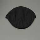 Jastore Kids Tweed Flat Cap Boys Newsboy Cap Toddler Pageboy Caps (7-9 Years, Black/Grey)